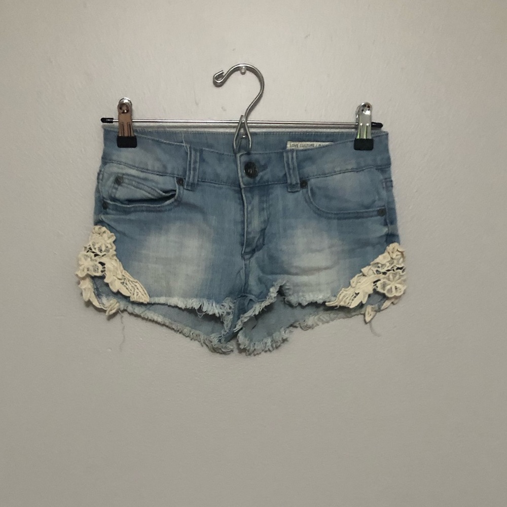 LOVE CULTURE denim shorts
